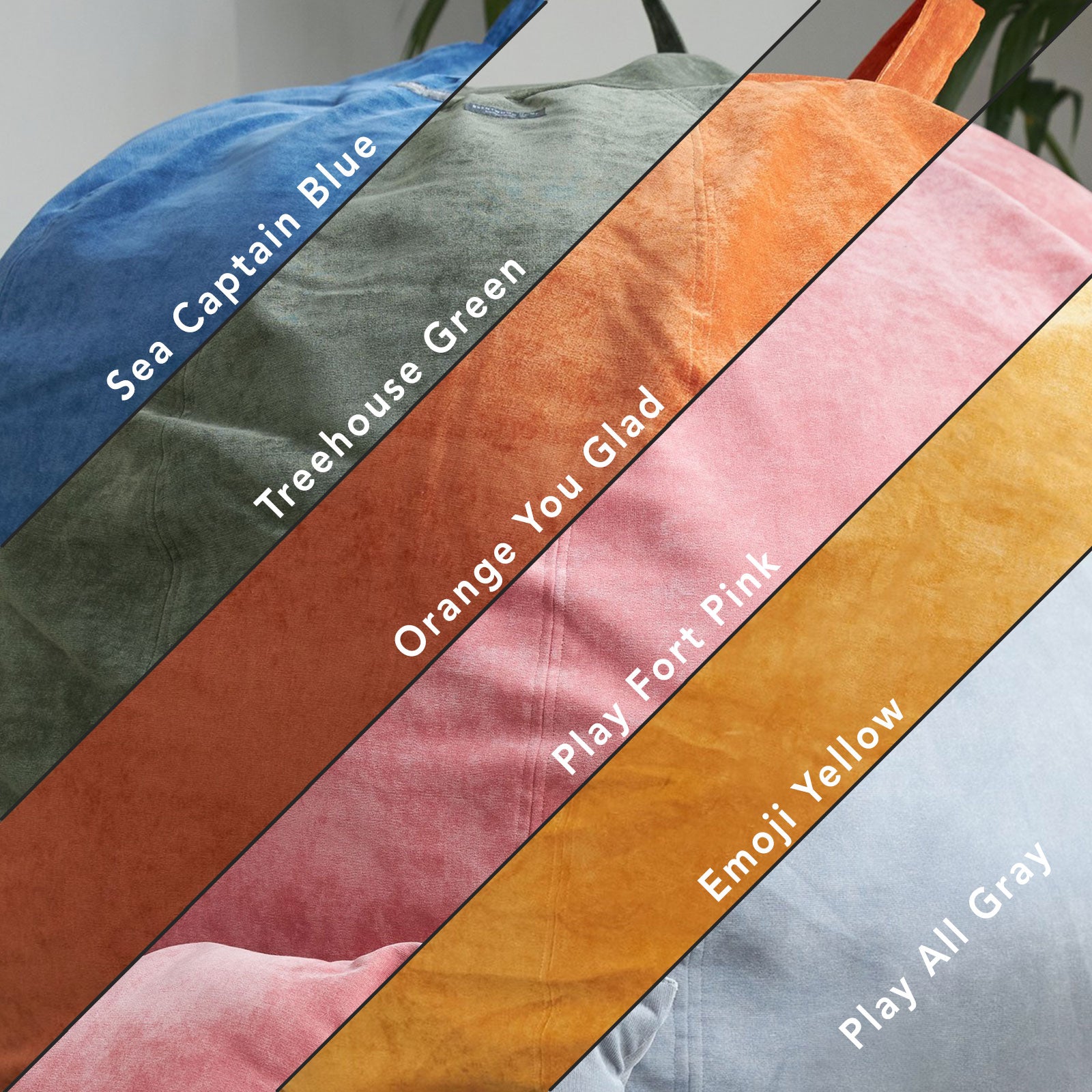 Six Colors for Your Bean Bag