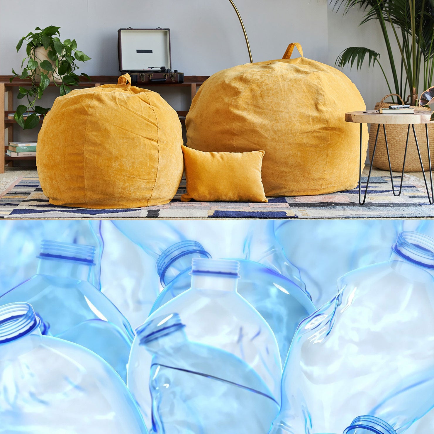 Small and Large Bean Bag for Kids and Teens