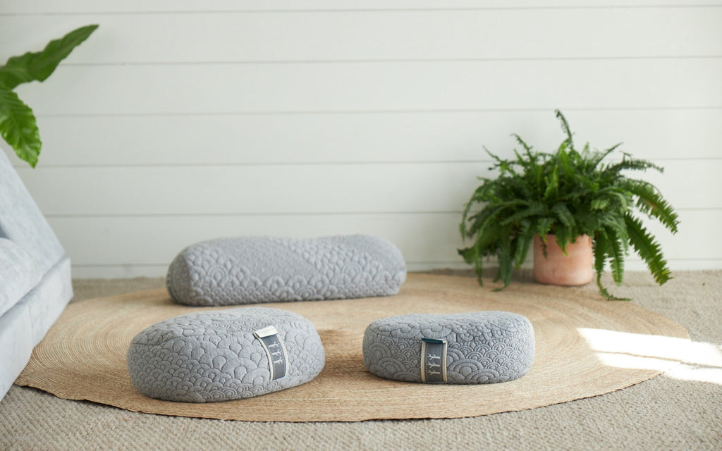 Brentwood Home, Meditation, Sun Gazing Meditation, Crystal Cove Yoga Pillow